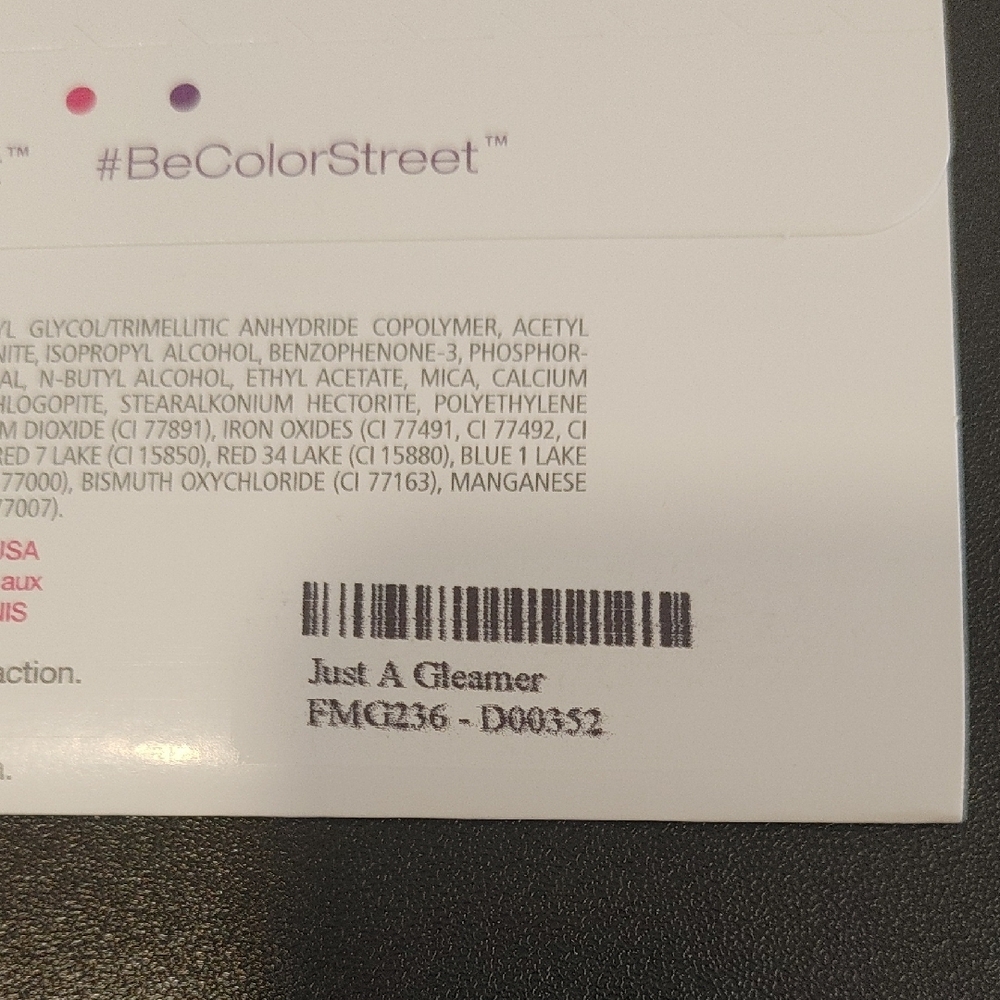 Color Street Just A Gleamer Nail Strips - Picture 2 of 2
